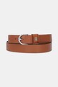 Tommy Hilfiger pasek skórzany brązowy AW0AW17279
