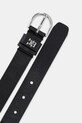 Kožený opasok Tommy Hilfiger AW0AW17279 čierna SS25
