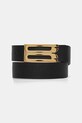 Кожаный ремень Victoria Beckham чёрный 1324ABL005770A