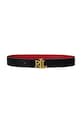 Двосторонній ремінь Lauren Ralph Lauren чорний 412959138