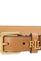 Шкіряний ремінь Lauren Ralph Lauren 412968763 бежевий SS25