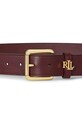Usnjen pas Lauren Ralph Lauren 412968765 bordo AW25
