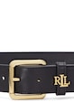 Шкіряний ремінь Lauren Ralph Lauren 412968765 чорний SS25