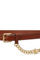 Lauren Ralph Lauren curea de piele 412968767 maro SS25