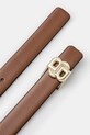 Двухсторонний кожаный ремень BOSS 50536865 чёрный SS25