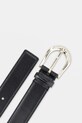 Кожаный ремень BOSS 50536887 чёрный SS25