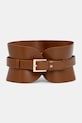 Karl Lagerfeld ремінь жіночий шкіряний коричневий A1W33063