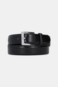 Kožený opasok Karl Lagerfeld Planet friendly čierna A1W33147