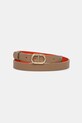 Twinset curea piele bej 251TA4100