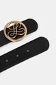 Luisa Spagnoli curea de piele 541906 negru SS25