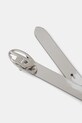 Pásek Diesel OVAL D LOGO B-1DR 20 belt X09727.P1660 stříbrná SS25