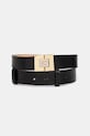 Kožený pásek Guess černá BW9158.P4335