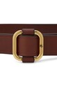 Шкіряний ремінь Lauren Ralph Lauren 412758842 коричневий SS25