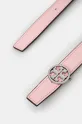 Dodaci Dvostrani kožni remen Tory Burch Miller Smooth Reversible 159072.650 roza