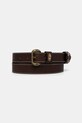 Kožený pásek Weekend Max Mara hnědá 2515501075600