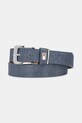 Tommy Jeans curea de piele albastru AW0AW17393