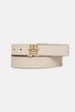 Tommy Hilfiger curea de piele cu doua fete AW0AW17247 maro SS25