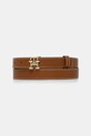 Δερμάτινη ζώνη Tommy Hilfiger καφέ AW0AW17248
