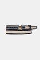 Tommy Hilfiger curea de piele textil bleumarin AW0AW17249