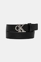 Calvin Klein Jeans curea de piele negru LV04K7003G