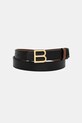 Bally pasek skórzany dwustronny WBG00B brązowy AW25