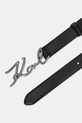 Karl Lagerfeld curea A1W33205 negru SS25