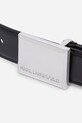 Accesorii Karl Lagerfeld curea de piele A2W33051 negru