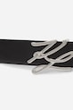 Accesorii Karl Lagerfeld curea de piele A2W33057 negru