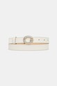 Guess curea de piele PUFFY bej BW9233.P5215