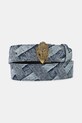 Pásek Kurt Geiger London KENSINGTON textilní modrá 120588609