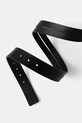 MM6 Maison Margiela curea de piele SA6TP0022.P8397.T8013 negru SS25