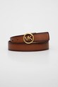 Шкіряний ремінь MICHAEL Michael Kors імітація лицьової шкіри коричневий 559167