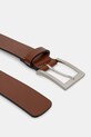 Kožený pásek Karl Lagerfeld 551498.815300 hnědá SS25
