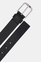 Tommy Jeans curea de piele AM0AM13369 negru SS25