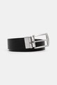 Tommy Hilfiger pasek skórzany dwustronny AM0AM13012 granatowy SS25