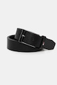 Tommy Hilfiger curea de piele negru AM0AM13016