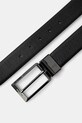 Dodaci Dvostrani kožni remen Calvin Klein K50K512657 crna