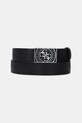 Кожаный ремень Guess чёрный M5RZ01.L0VV0