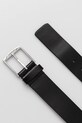 Δερμάτινη ζώνη Calvin Klein K50K513037 μαύρο SS25