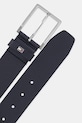 Tommy Hilfiger pasek skórzany AM0AM13175 granatowy SS25