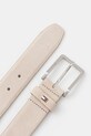 Δερμάτινη ζώνη Tommy Hilfiger AM0AM13377 μπεζ SS25