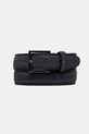 Tommy Hilfiger pasek skórzany Planet friendly czarny AM0AM13378