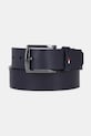 Шкіряний ремінь Tommy Hilfiger темно-синій AM0AM13536