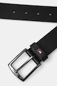 Tommy Hilfiger pasek skórzany AM0AM13536 czarny AW25