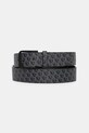 Calvin Klein Jeans pasek skórzany czarny LV04G7030G
