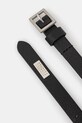 Kožený pásek MM6 Maison Margiela SA5TP0014.P7258 černá SS25