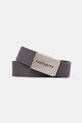 Carhartt WIP cintura Clip Belt Chrome grigio I019176.2LQXX