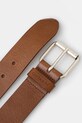 Carhartt WIP leather belt Script Belt I030992.14EXX brown SS25