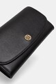 Tory Burch portofel de piele Robinson negru 137152.001