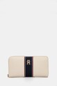 Портмоне Tommy Hilfiger изкуствен бежов AW0AW16921